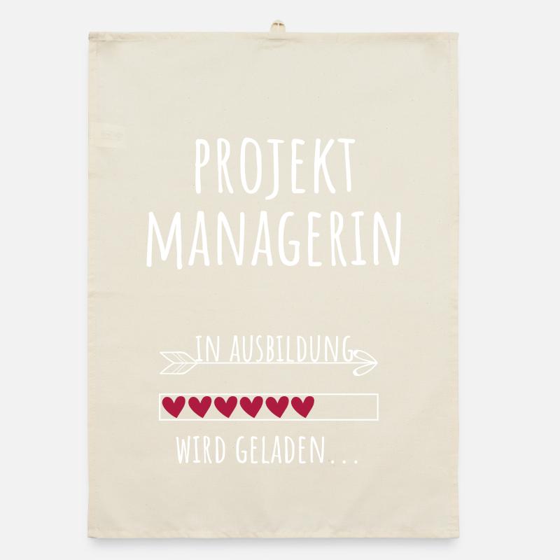 Projektmanagerin Projektmanagement Studium Beruf Organic Geschirrtuch