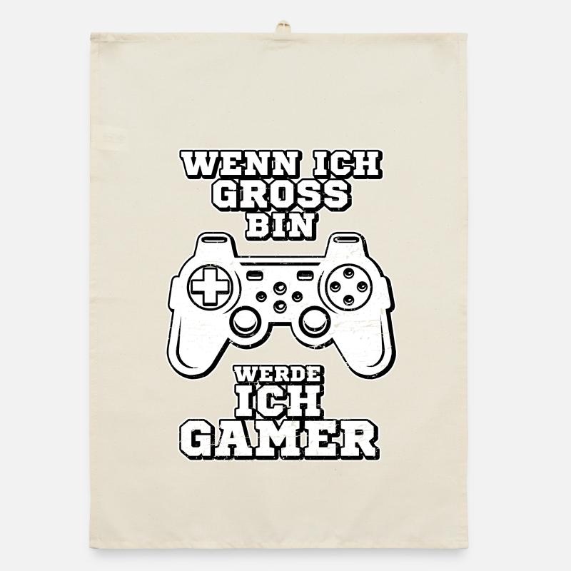 Gaming Level Organic Geschirrtuch