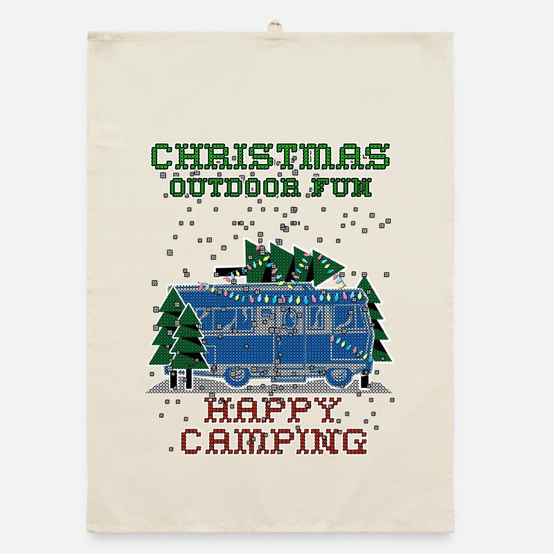 Camping de Noël Torchon bio