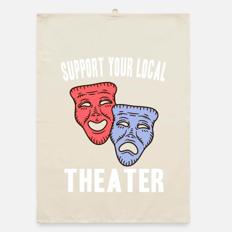 Theatre Actor Gift Ideas Organic dish towel