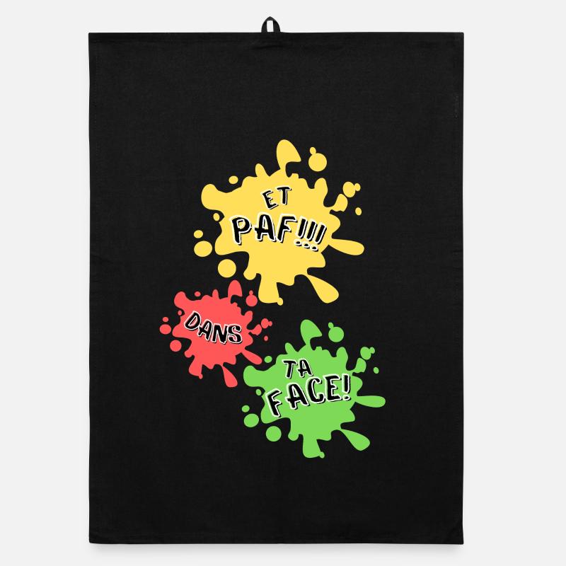 Boom, in your face! Organic dish towel