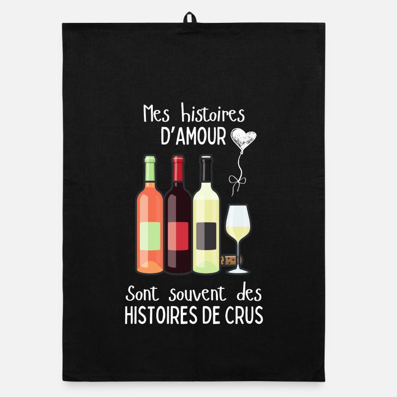 Histoires d'amour et crus Torchon bio