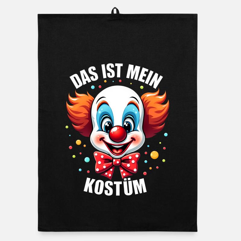 Déguisement de clown de carnaval Carnaval Carnaval Torchon bio