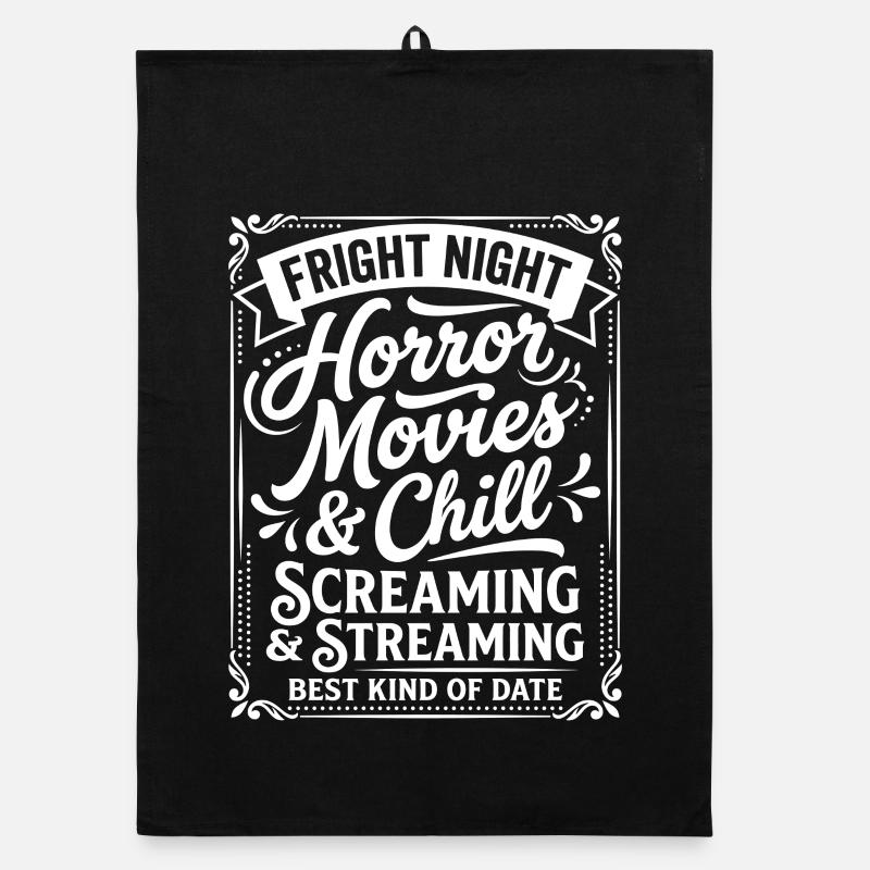 Citation de films d’horreur et de détente de la nuit d’effroi Torchon bio