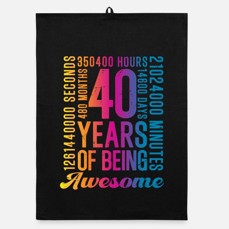 40 ans 40 ans Torchon bio