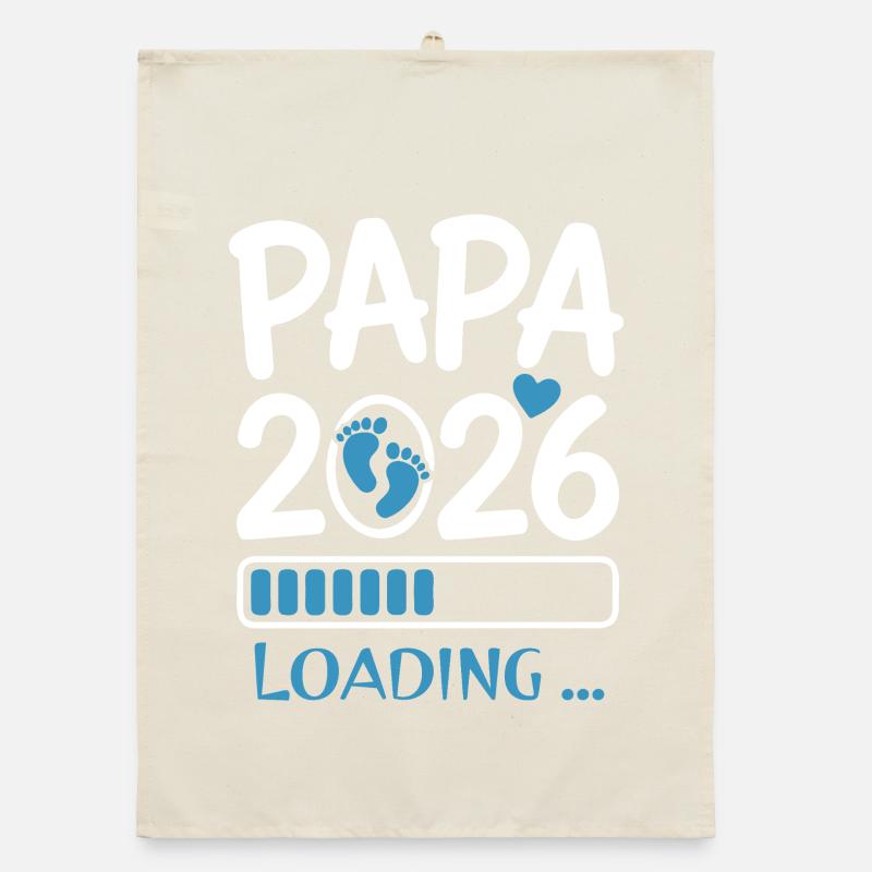 Dad Dad 2026 Funny Gift Organic dish towel