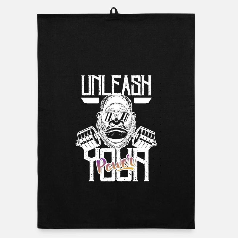 Unleash Power on Stage Organic dish towel