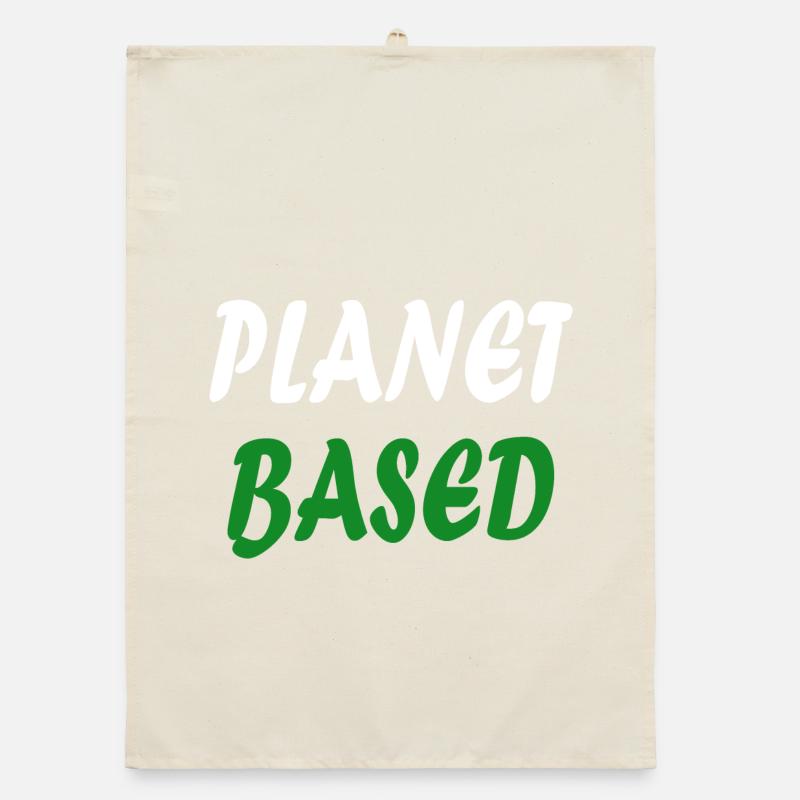 Planet based vegan Organic Geschirrtuch
