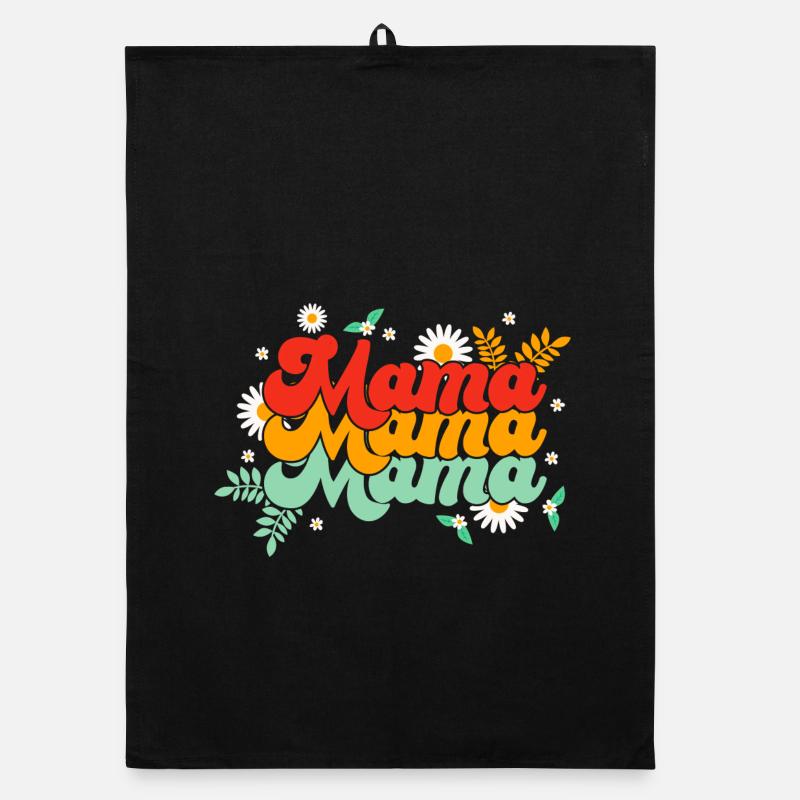 maman, mama, mama groovy Torchon bio