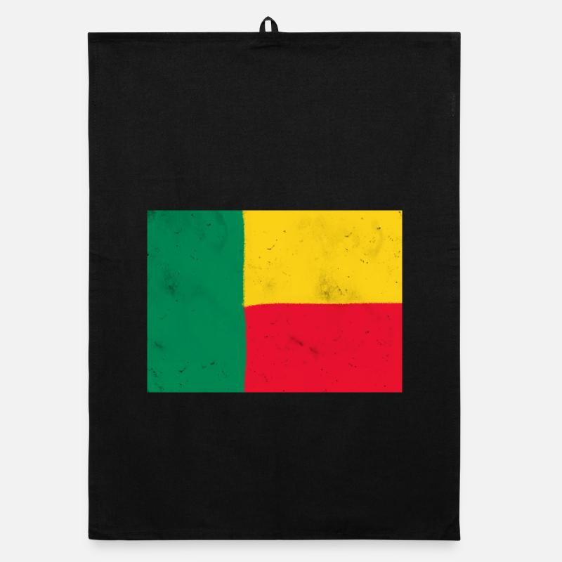 Drapeau du Bénin Torchon bio