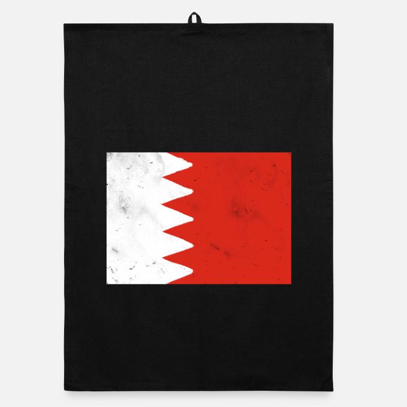 Drapeau de Bahreïn Torchon bio