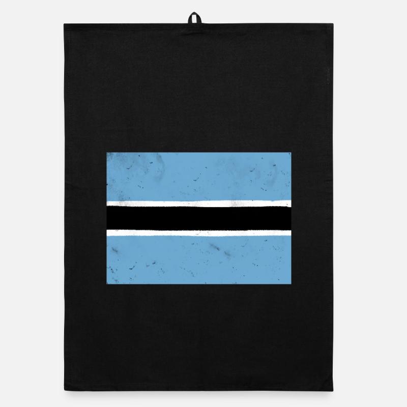 Drapeau du Botswana Torchon bio