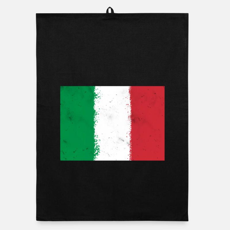 Drapeau de l’Italie Torchon bio