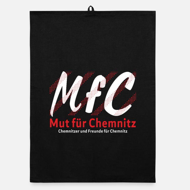 Chemnitz Mut für Chemnitz Organic Geschirrtuch