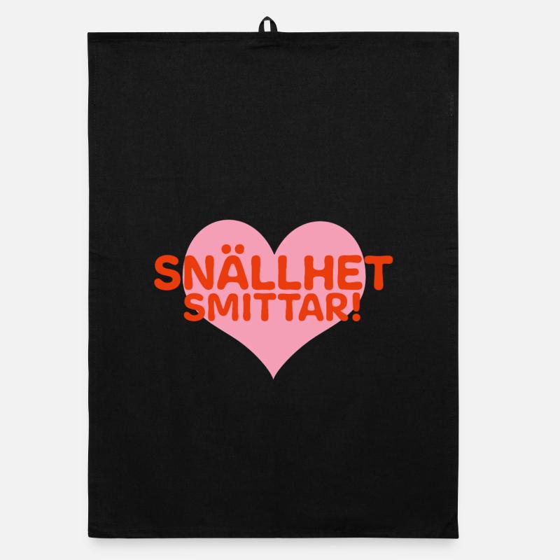 Kindness is contagious Organic dish towel