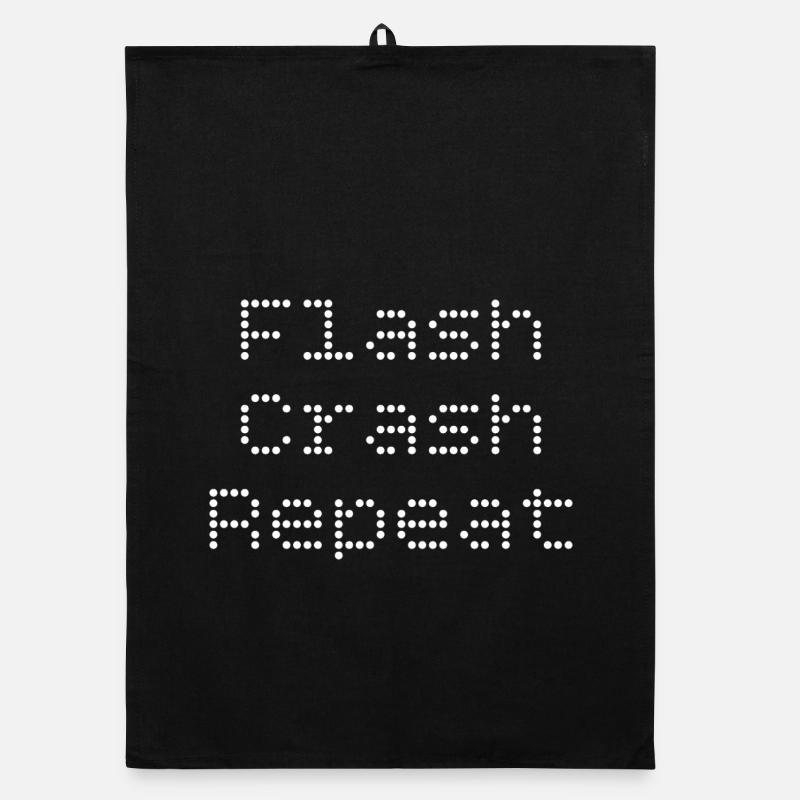 Flash. Crash. Répétez. Torchon bio