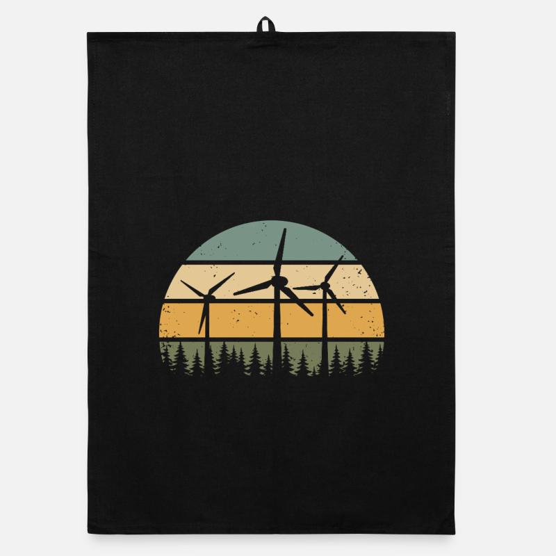 Wind Power Wind Turbine Wind Energy Wind Turbines Organic dish towel