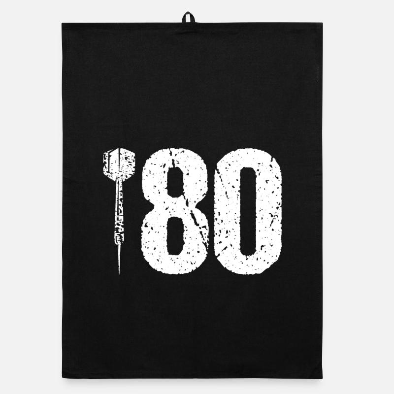 DART DARTS 180 ONEHUNDREDANDEIGHTY DARTS PLAYER Organic dish towel