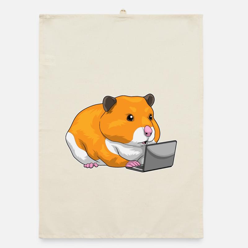 Ordinateur portable Hamster Torchon bio