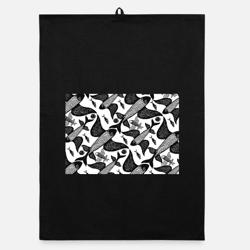 Labyrinth_der_Fische Organic dish towel