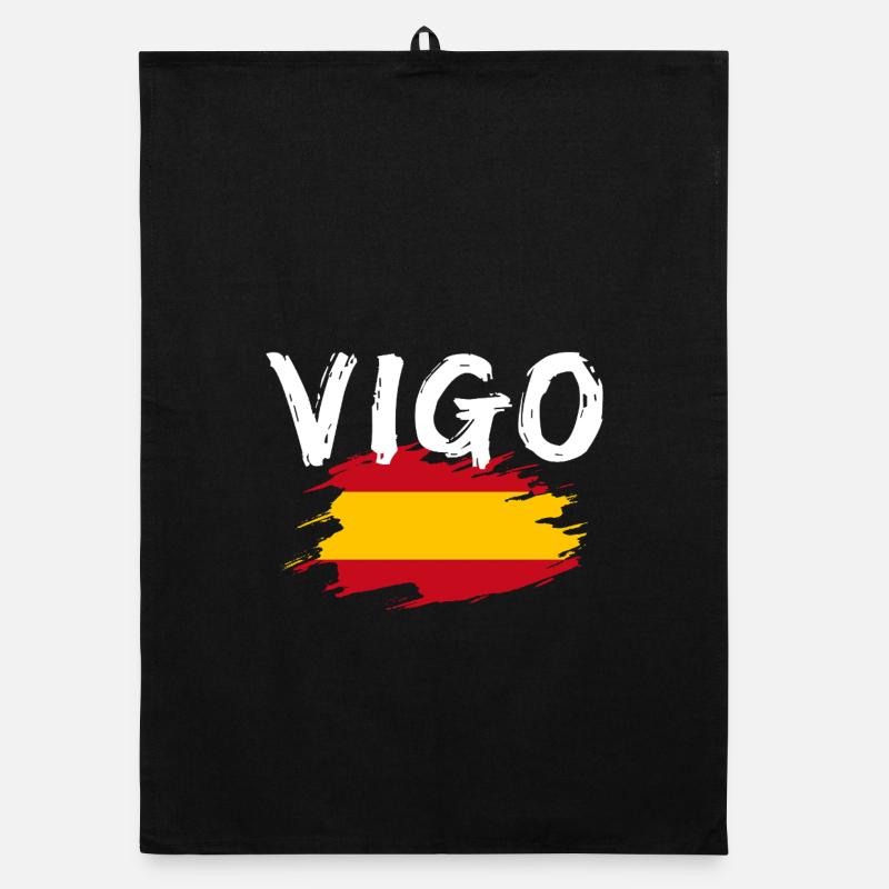 Vigo Spanien Organic Geschirrtuch