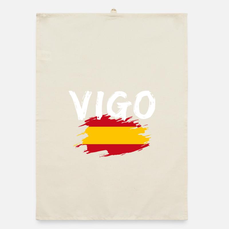 Vigo Spanien Organic Geschirrtuch