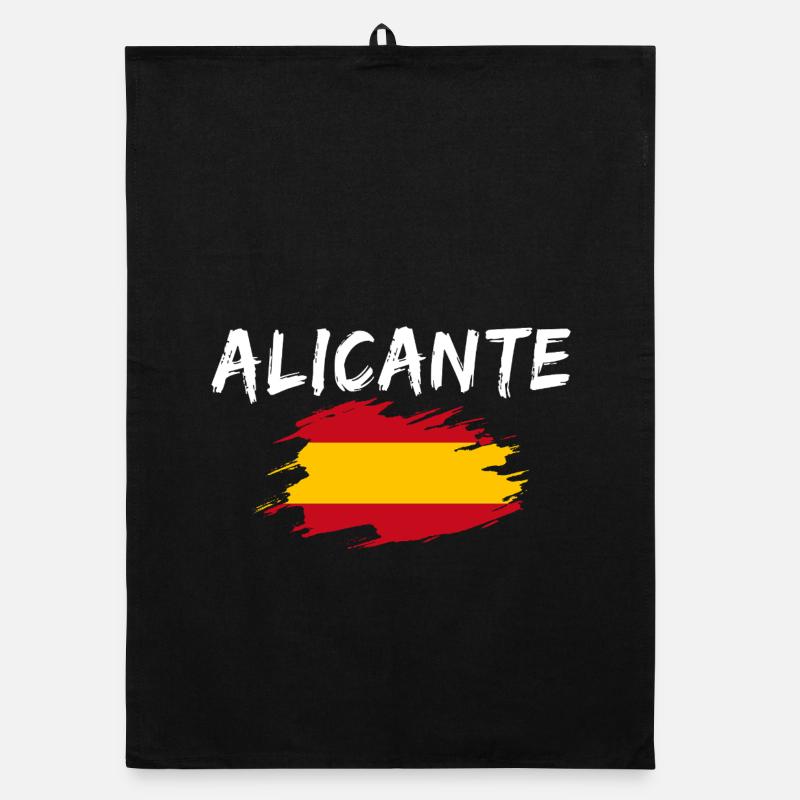 Alicante Spain Organic dish towel