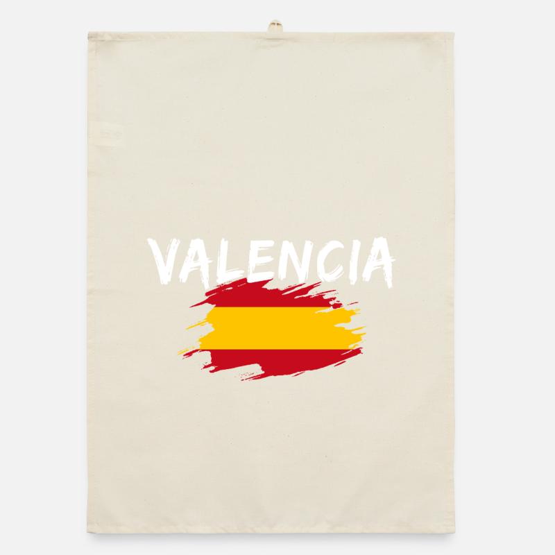 Valencia Spanien Organic Geschirrtuch