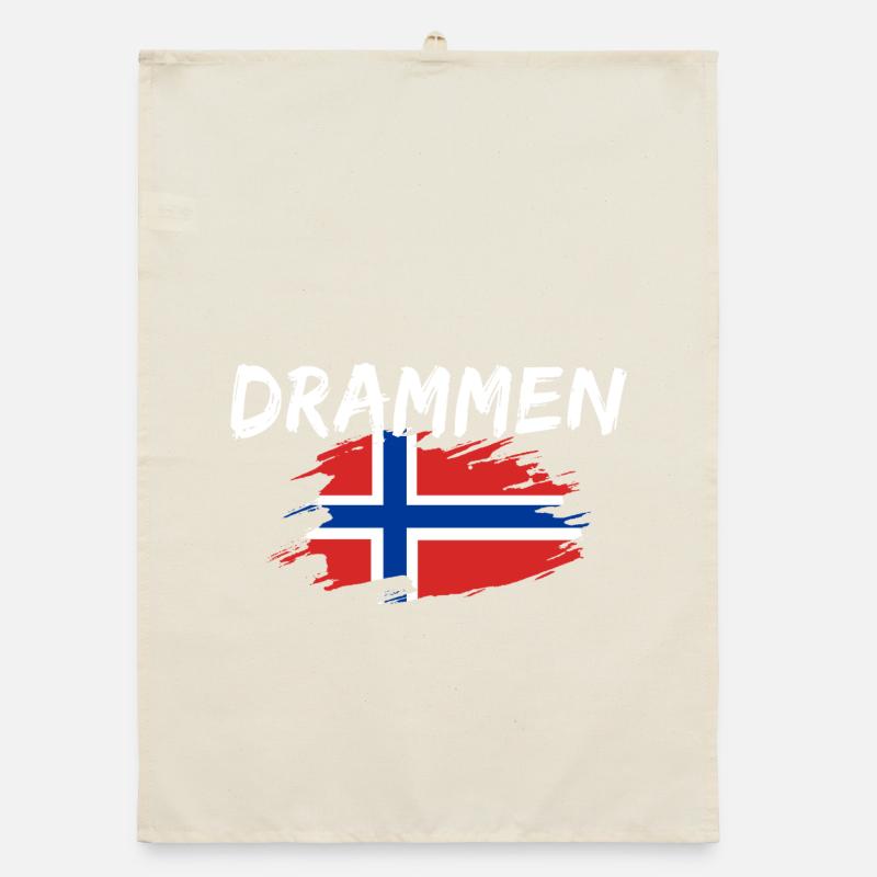 Drammen, Norway Organic dish towel