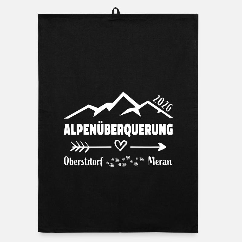 Traversée des Alpes 2026 E5 Oberstdorf Merano Torchon bio