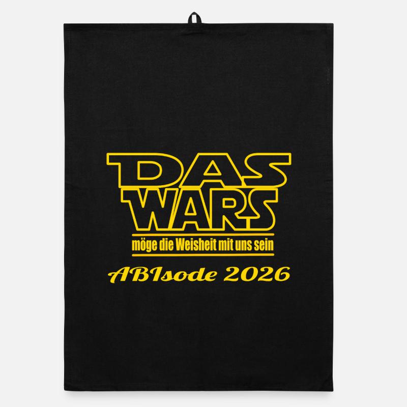 Das Wars ABIsode 2026  Organic Geschirrtuch