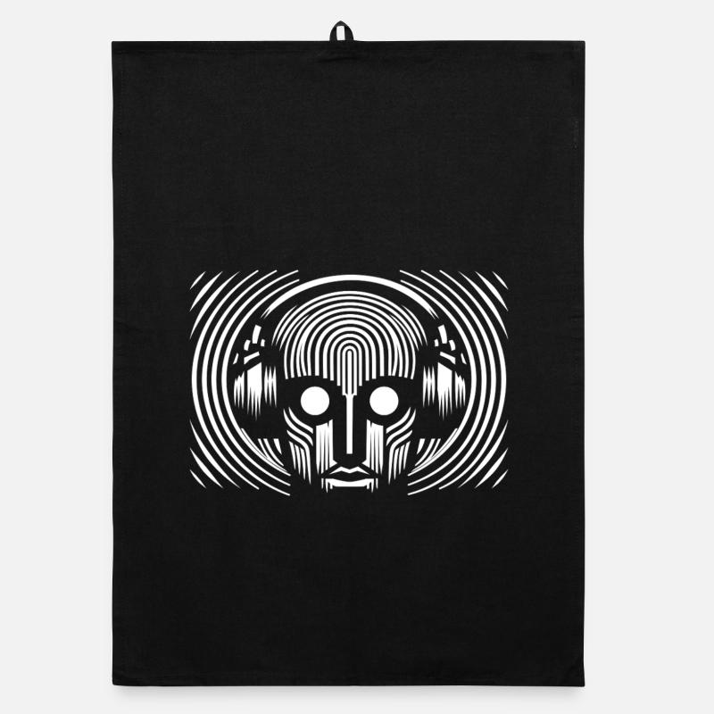 Discjockey  Organic Geschirrtuch