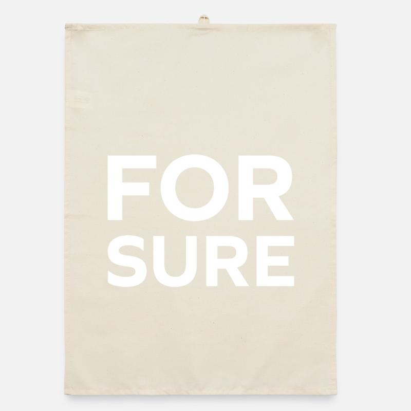 for sure Organic dish towel