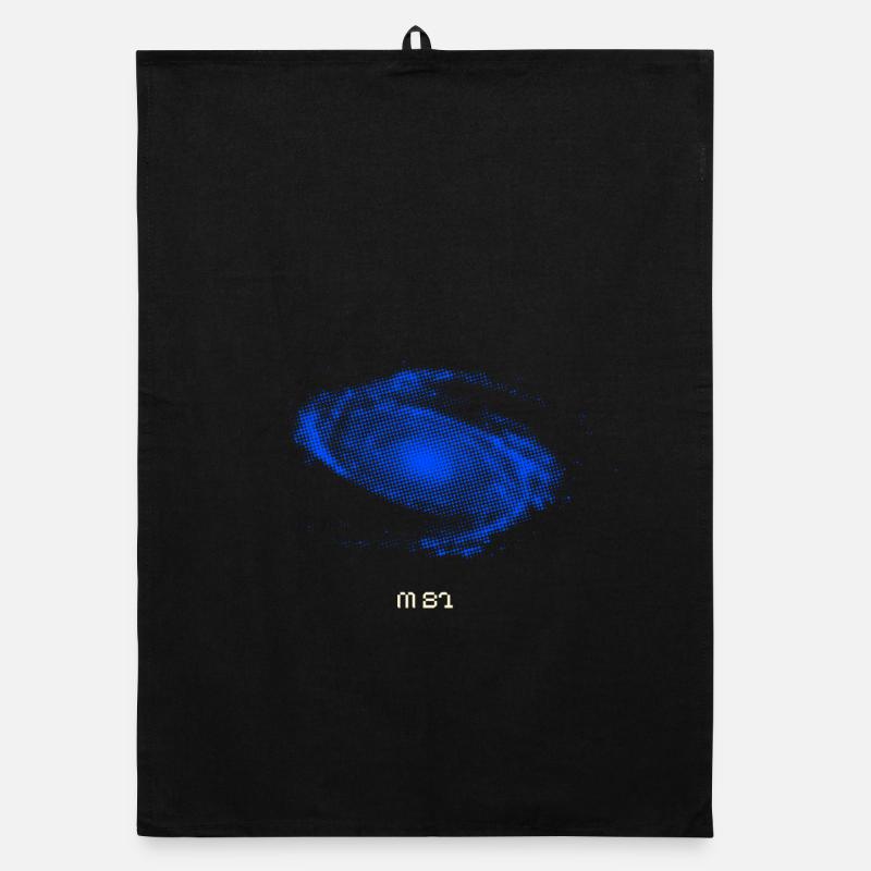 M81 - La galaxie de Bode - Torchon bio - noir
