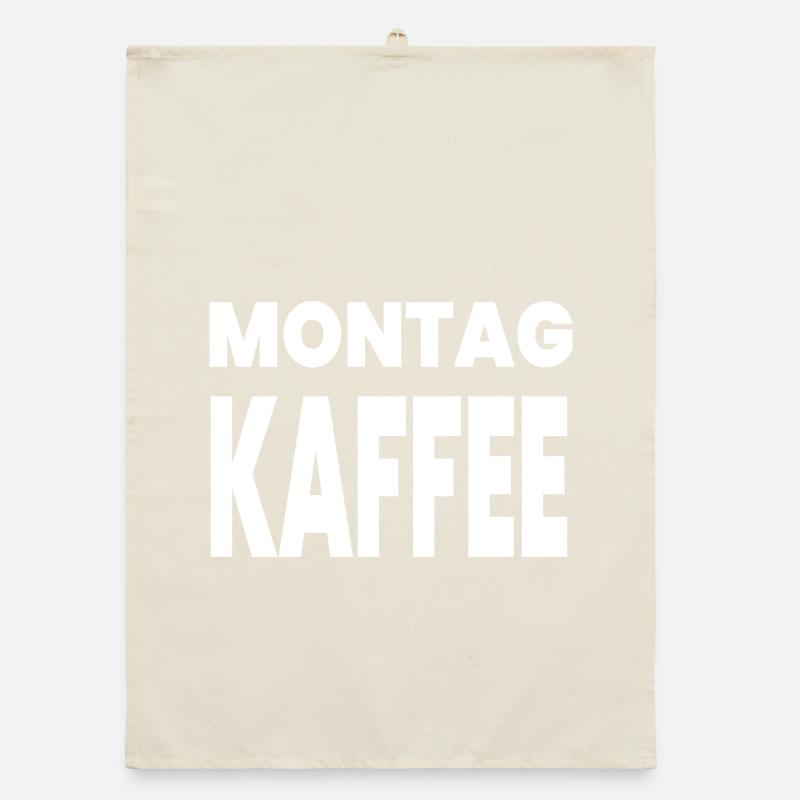 Kaffee Organic Geschirrtuch