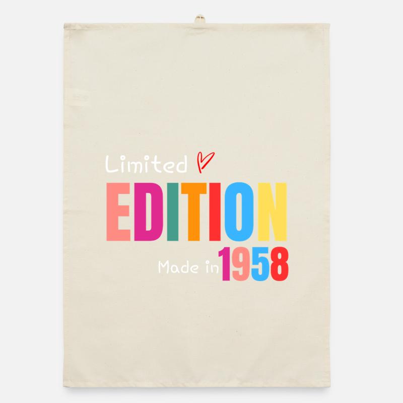 Limited edition Made in 1958 Organic dish towel