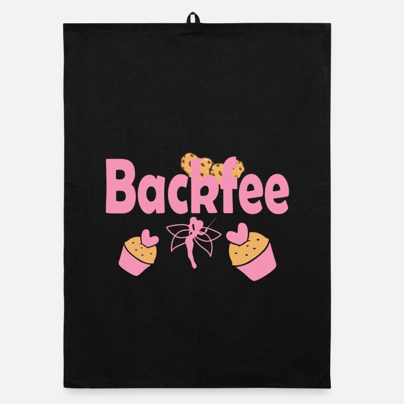 Motif de backfee avec biscuits et fée Torchon bio