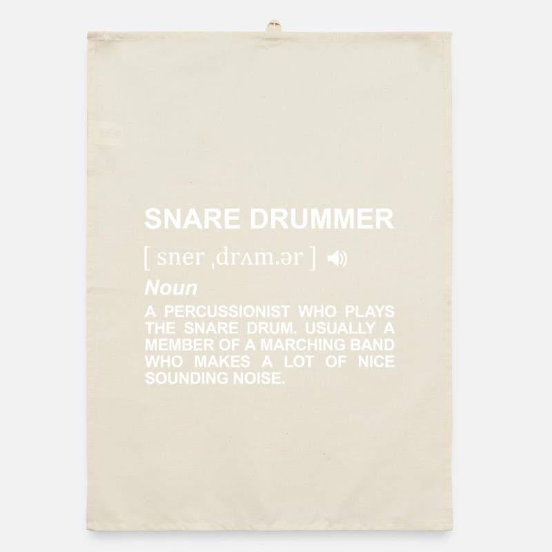 Drummer Definition Organic dish towel