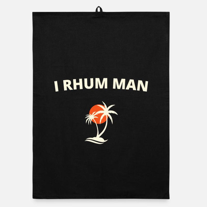 I rum man Organic dish towel