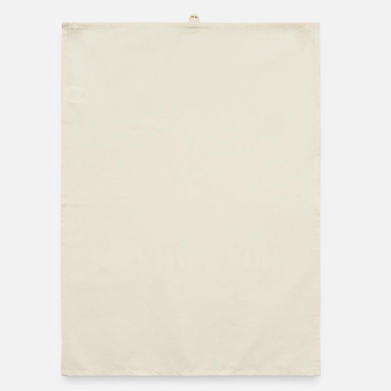 Hike Fun [White] Organic dish towel