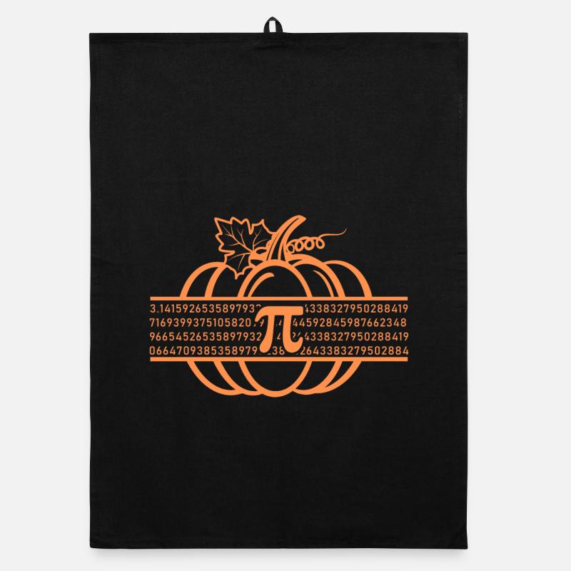Pi Tag Pumpkin Pi Organic Geschirrtuch