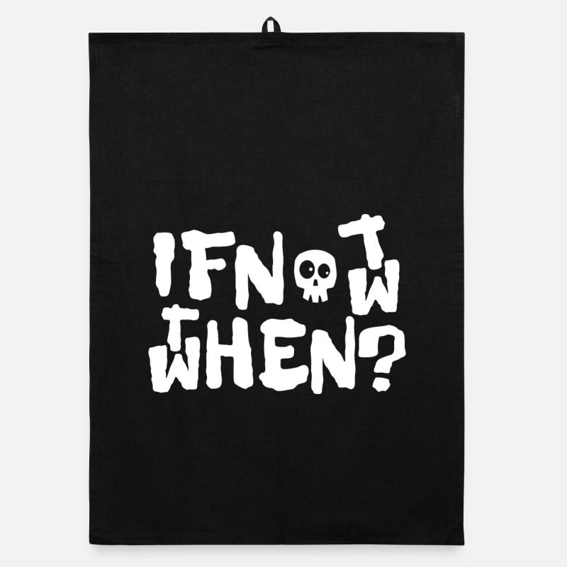 if not now Organic Geschirrtuch