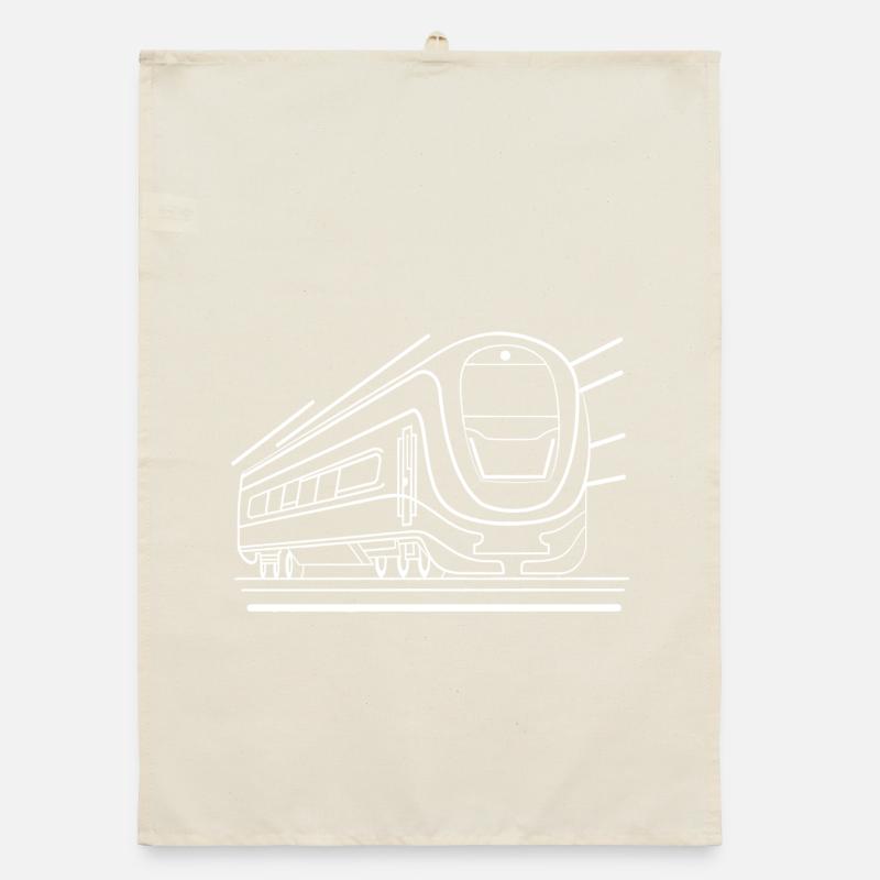 Zug Comic Look Organic Geschirrtuch