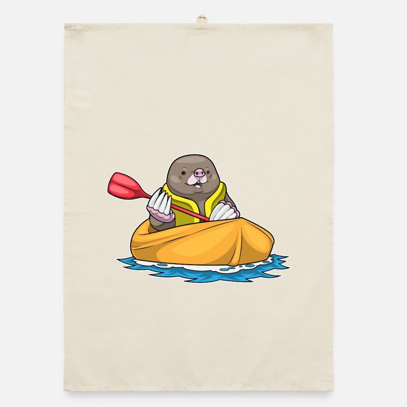 Mole Small Boat Organic dish towel