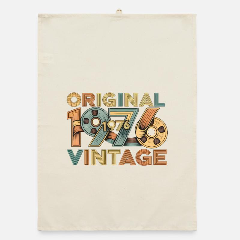 Rétro original de 1976 Torchon bio
