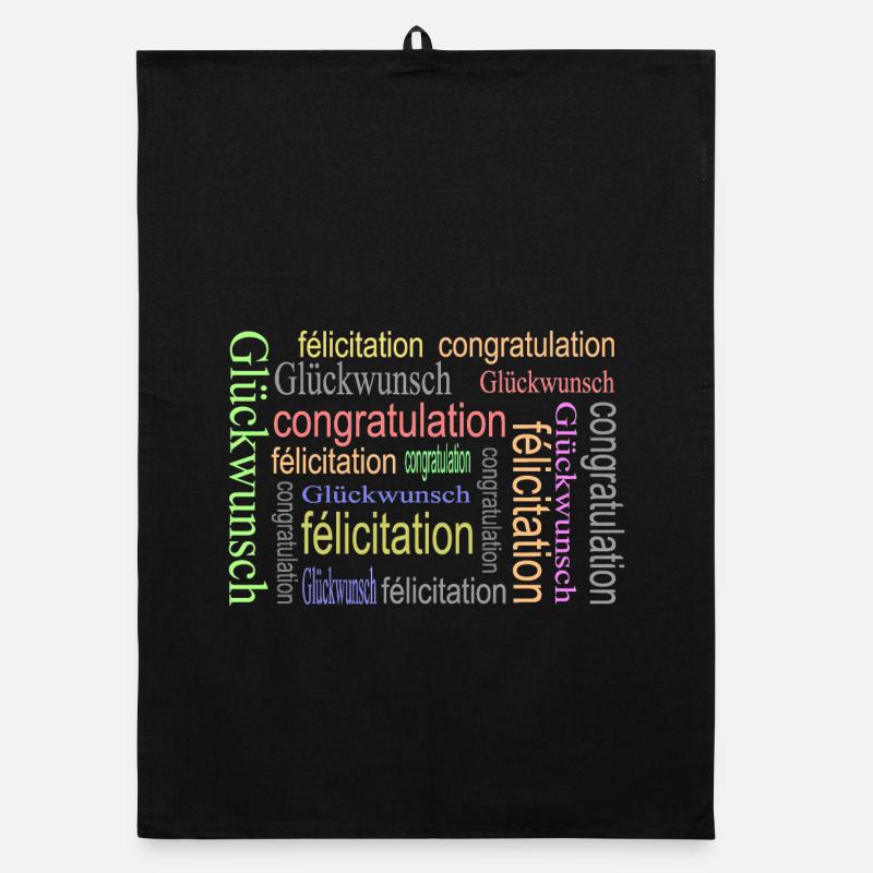 pattern Organic dish towel