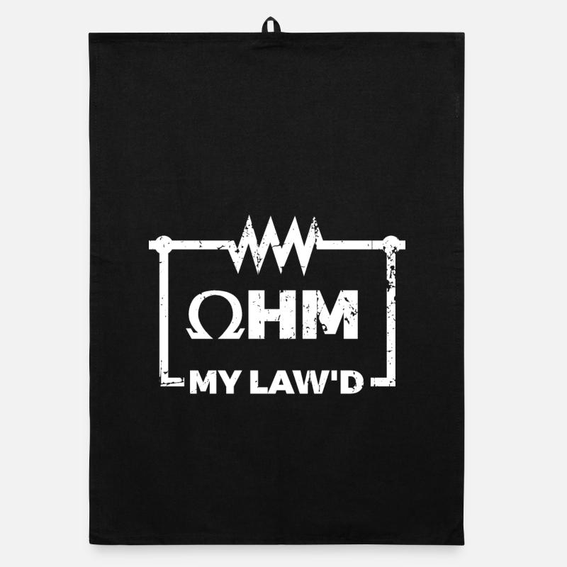 OHMsches Gesetz Organic Geschirrtuch