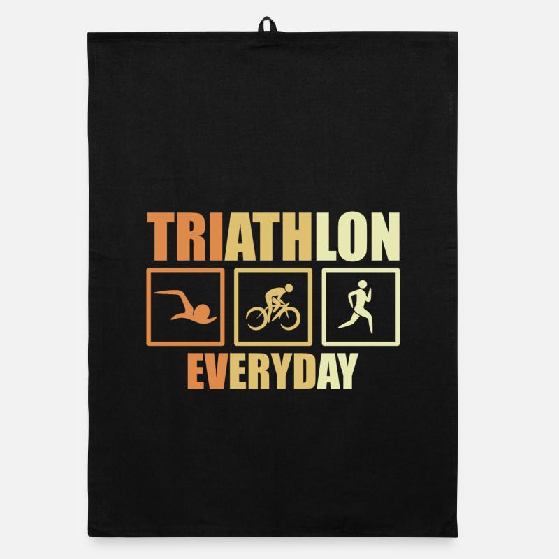 Routine de triathlon à vélo Torchon bio