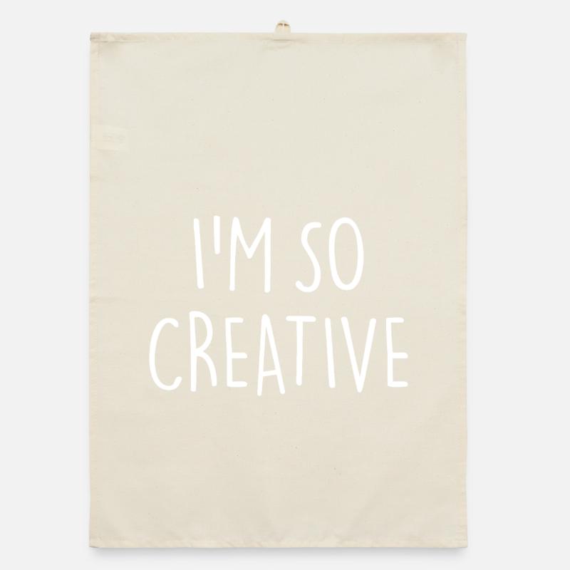 I'M SO CREATIVE Organic Geschirrtuch