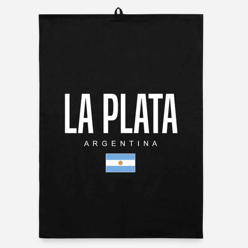 La Plata Argentinien Argentinier Organic Geschirrtuch